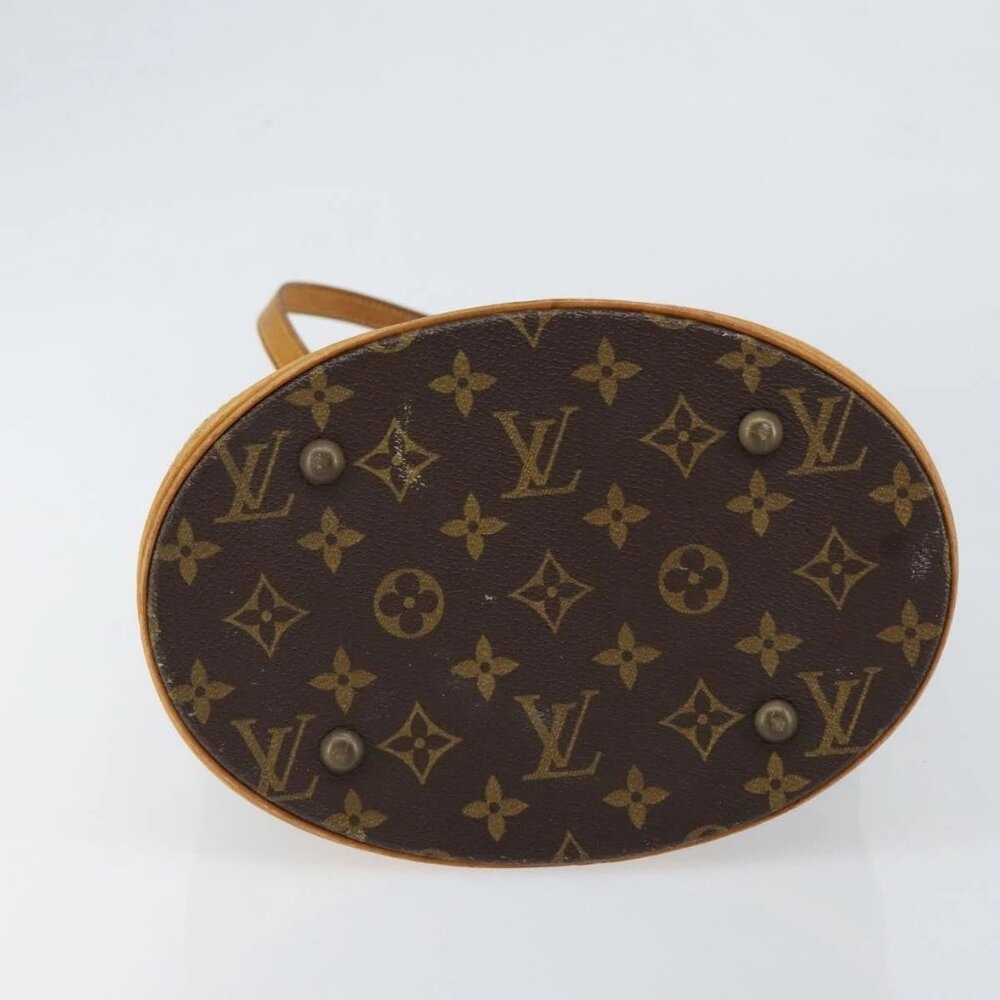 LOUIS VUITTON Monogram Bucket PM Shoulder Bag M42238 LV Auth gh1038 - Picture 5 of 16